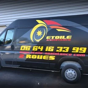Le fourgon d’intervention Étoile Assistance